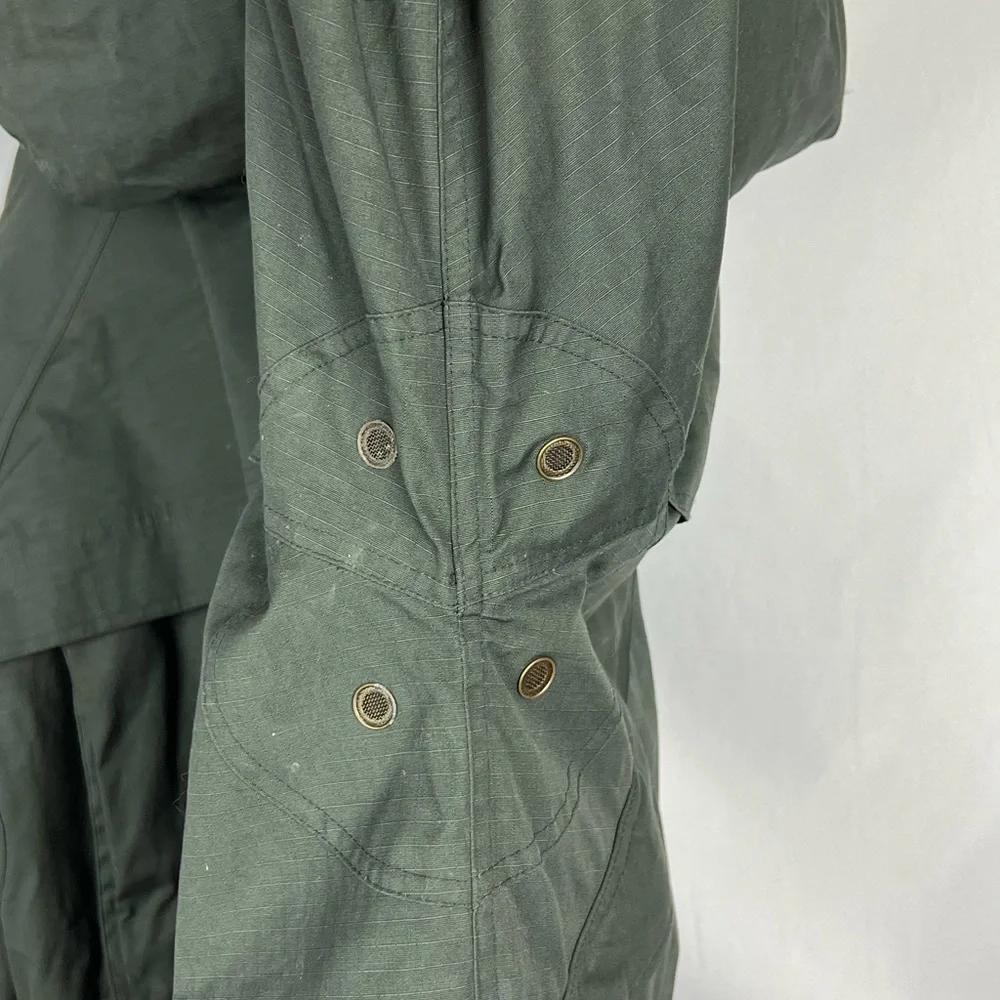 Willis & Geiger Military Ripstop Utility Cargo Hooded Parka Men’s L Heavyweight - Picture 16 of 16